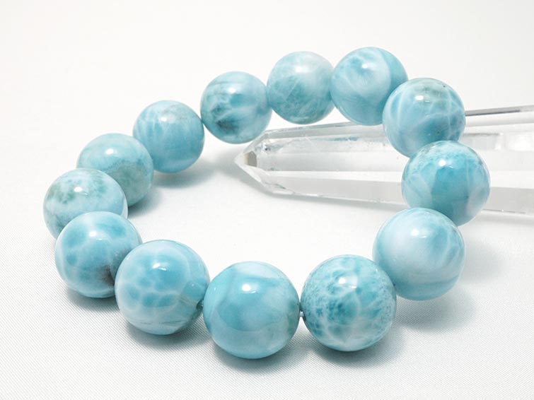 ラリマー ブレスレット 18mm 一点物 199-168