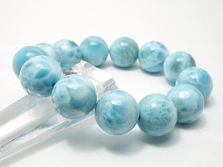 ラリマー ブレスレット 18mm 一点物 199-168