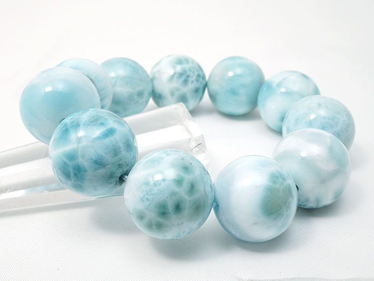ラリマー ブレスレット 22mm 一点物 199-174