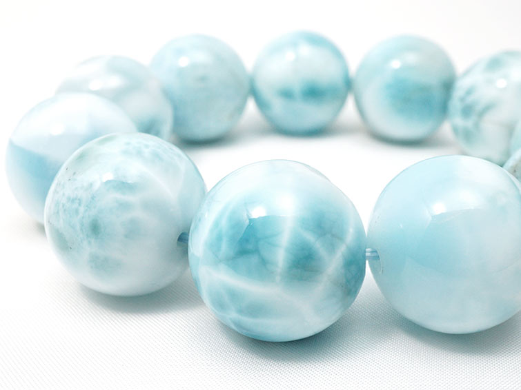 ラリマー ブレスレット 22mm 一点物 199-174