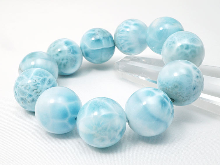 ラリマー ブレスレット 22mm 一点物 199-176