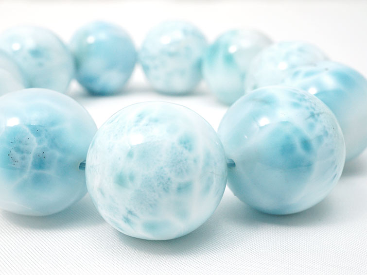 ラリマー ブレスレット 22mm 一点物 199-177