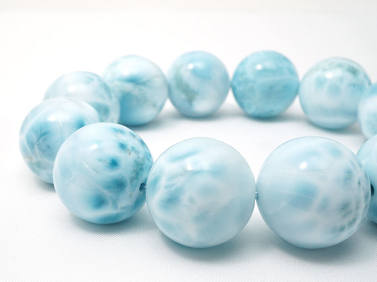 ラリマー ブレスレット 21mm 一点物 199-178