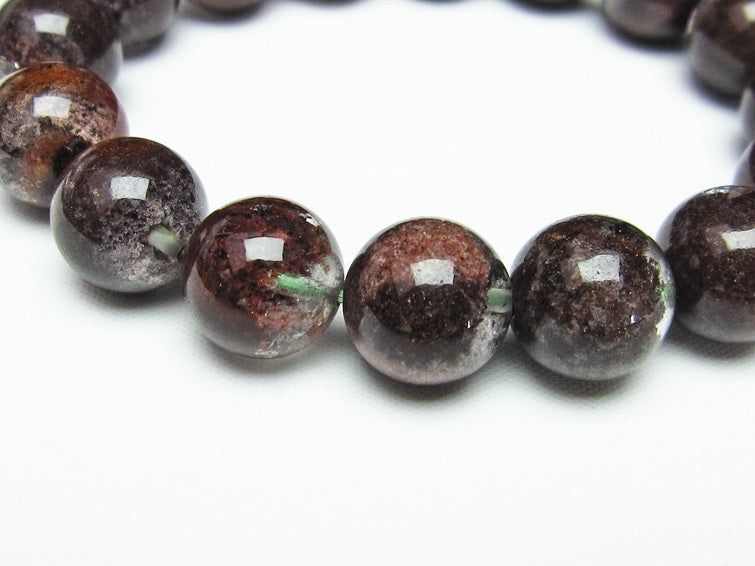 ガーデンクォーツ ブレスレット 13mm 一点物 111-12155