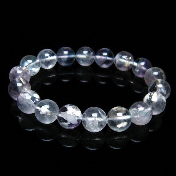 エンジェルフェザー イン フローライト ブレスレット 11mm 一点物 111