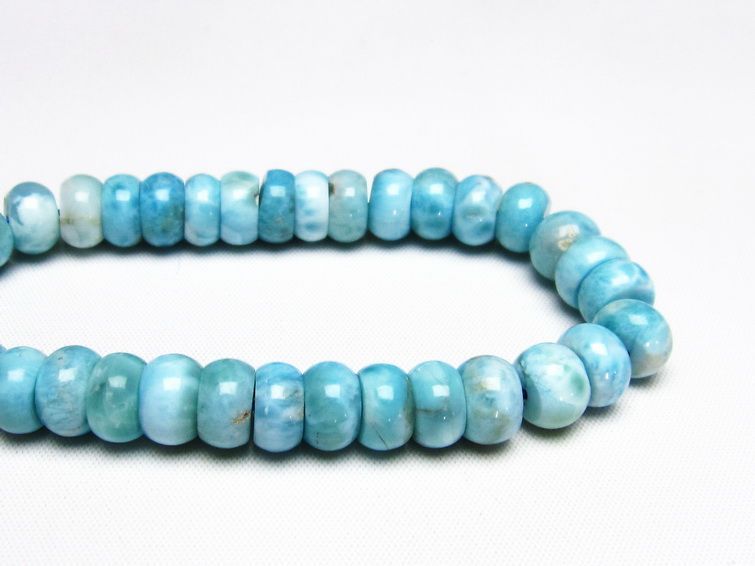 ラリマー ブレスレット 10mm 一点物 111-17165