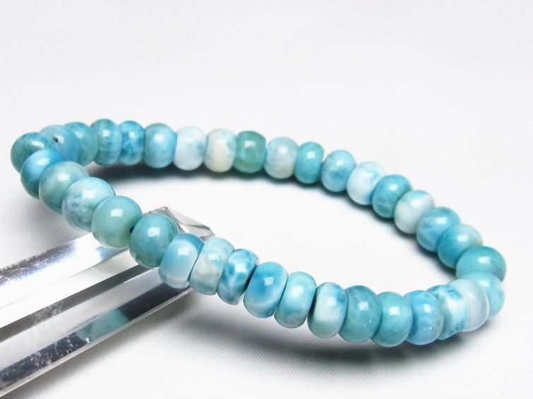ラリマー ブレスレット 10mm 一点物 111-17167