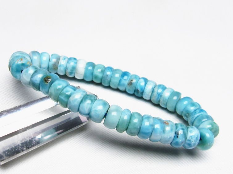 ラリマー ブレスレット 10mm 一点物 111-17169
