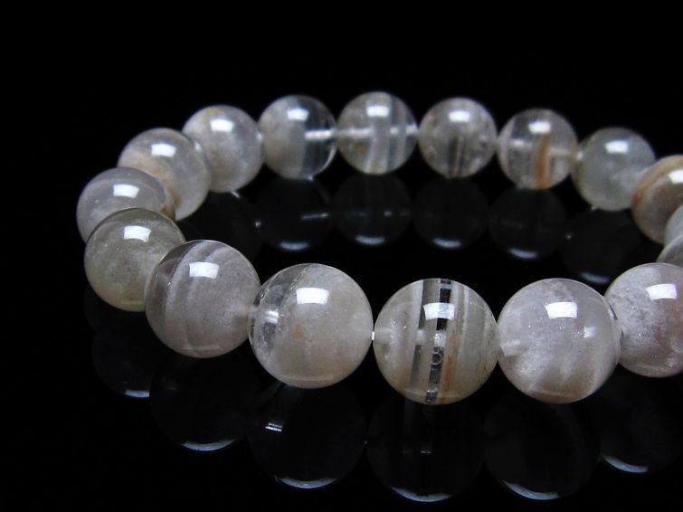 ホワイトファントム ブレスレット 12mm 一点物 111-17998