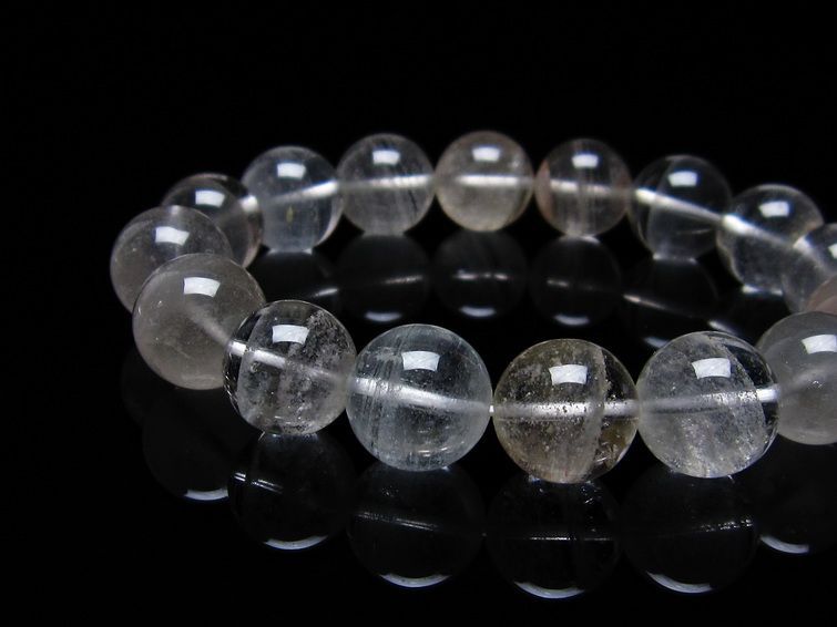 ホワイトファントム ブレスレット 13mm 一点物 111-18001