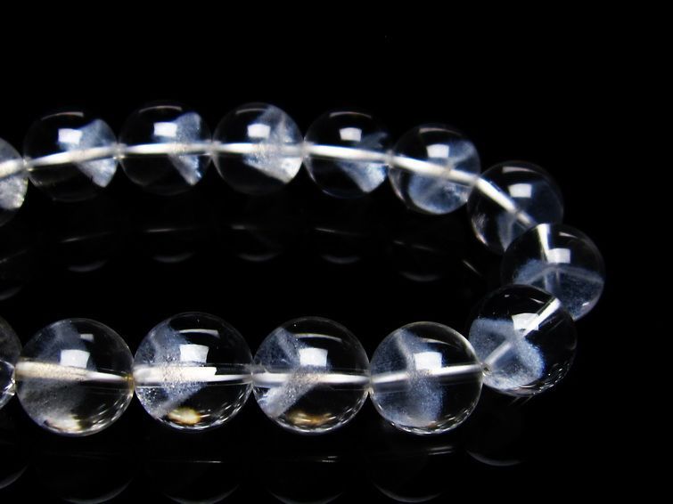 ホワイトファントム ブレスレット 12mm 一点物 111-21361