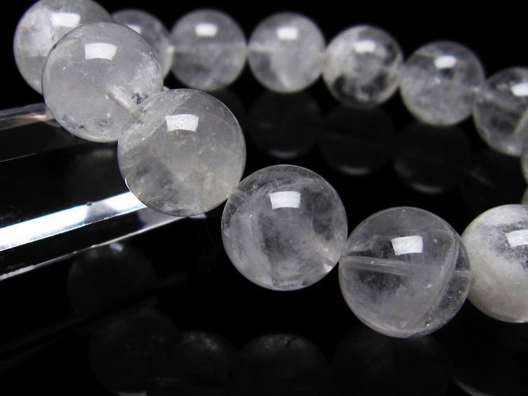 ファーデンクォーツ 水晶 ブレスレット 14mm 111-22527