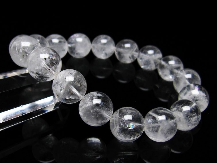 ファーデンクォーツ 水晶 ブレスレット 13mm 111-22528