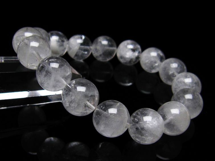 ファーデンクォーツ 水晶 ブレスレット 13mm 111-22530