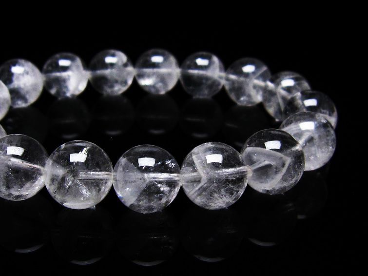 ファーデンクォーツ 水晶 ブレスレット 12mm 111-22590
