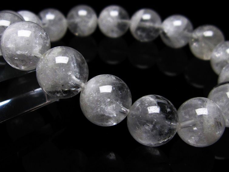 ファーデンクォーツ 水晶 ブレスレット 13mm 111-22591