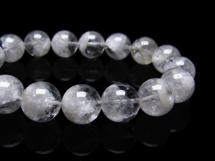 ファーデンクォーツ 水晶 ブレスレット 13mm 111-22591