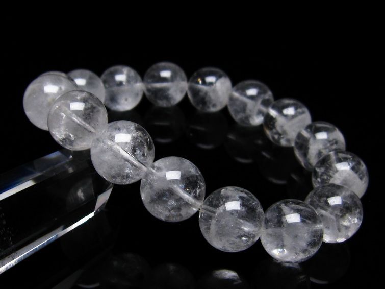 ファーデンクォーツ 水晶 ブレスレット 13mm 111-22596