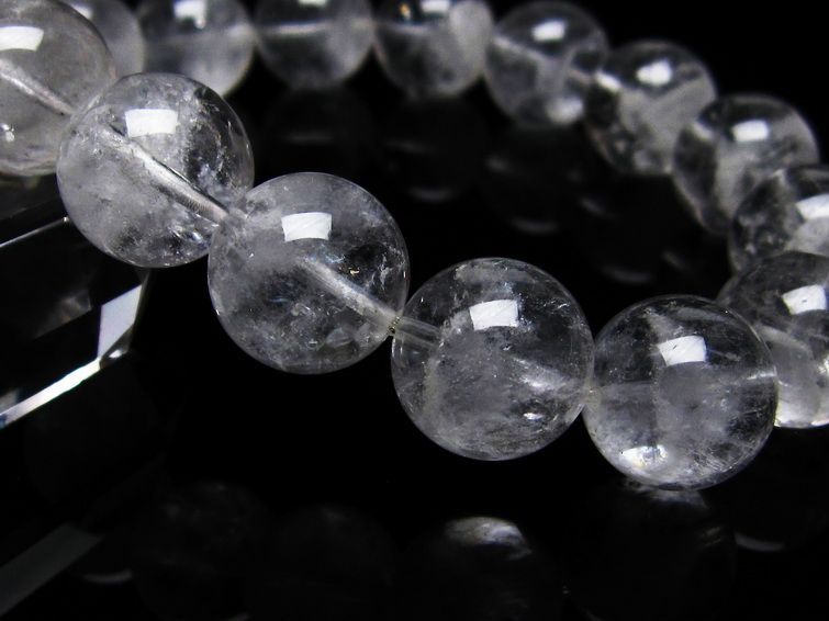 ファーデンクォーツ 水晶 ブレスレット 13mm 111-22596