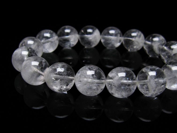ファーデンクォーツ 水晶 ブレスレット 13mm 111-22596