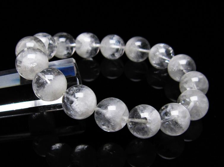 ファーデンクォーツ 水晶 ブレスレット 13mm 111-22599