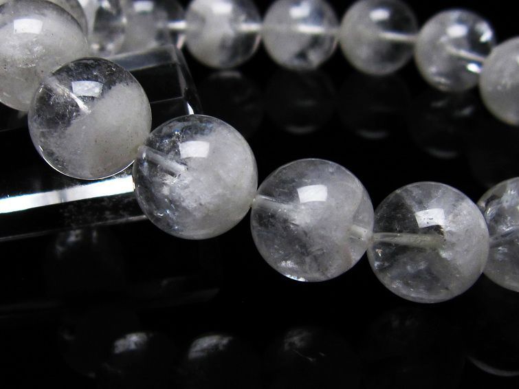 ファーデンクォーツ 水晶 ブレスレット 13mm 111-22599