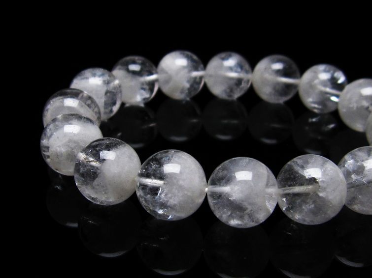 ファーデンクォーツ 水晶 ブレスレット 13mm 111-22599