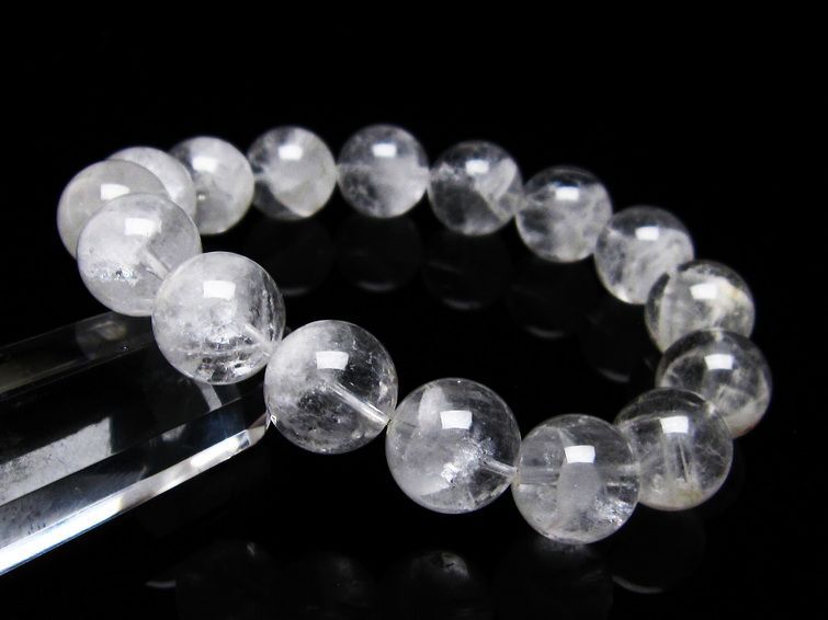 ファーデンクォーツ 水晶 ブレスレット 13mm 111-22600