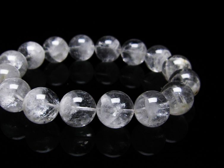 ファーデンクォーツ 水晶 ブレスレット 13mm 111-22600