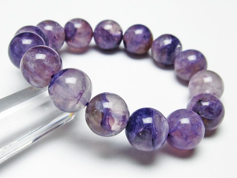 チャロアイト ブレスレット 14mm エンジェルシリカ 111-22695