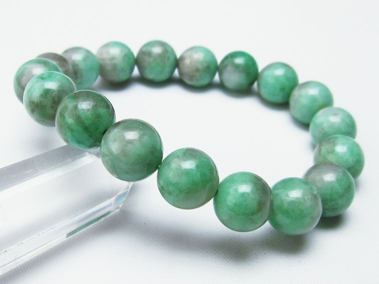 エメラルド ブレスレット 12mm 111-22735