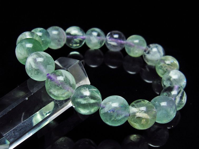 エンジェルフェザー フローライト ブレスレット 11mm 111-22910