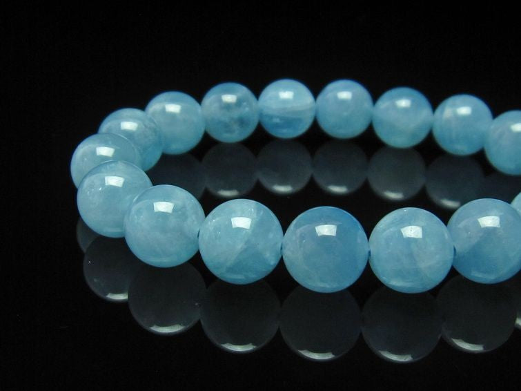 アクアマリン ブレスレット Aquamarine 12mm 111-2506