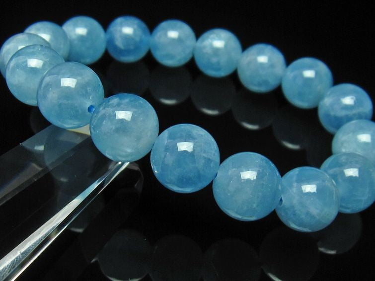 アクアマリン ブレスレット Aquamarine 12mm 111-2514