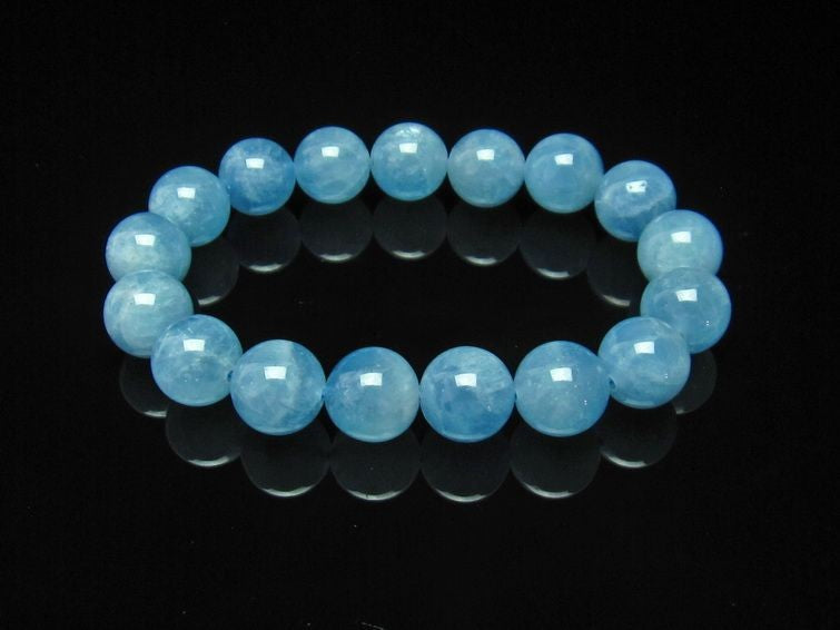 アクアマリン ブレスレット Aquamarine 12mm 111-2514