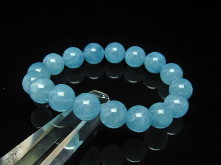 アクアマリン ブレスレット Aquamarine 12mm 111-2522