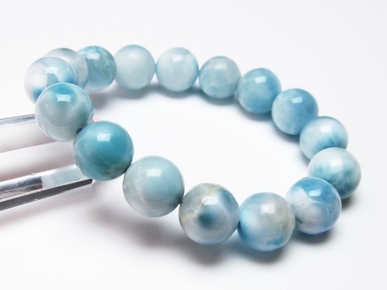 ラリマー ブレスレット 13mm 111-25776