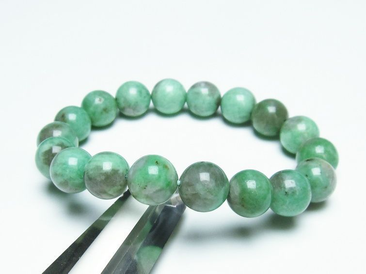 エメラルド ブレスレット 12mm 111-25976