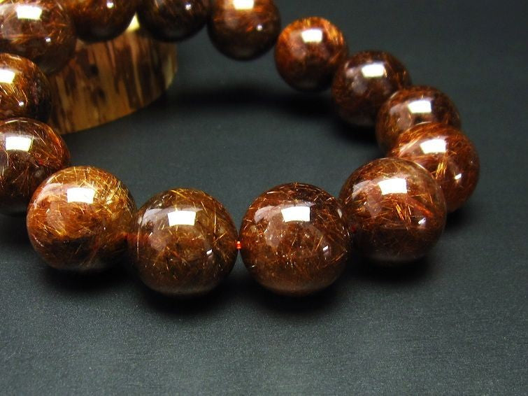ブロンズルチル ブレスレット 16mm 111-2638
