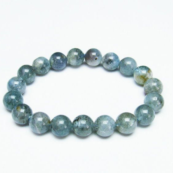 アクアマリン　ブレスレット10-11mm アクアマリン ブレスレット 11mm メール便可 [M便 1/10] 111-26884