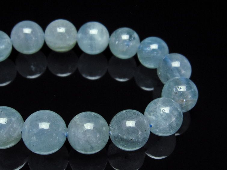 アクアマリン ブレスレット 13mm 111-26905