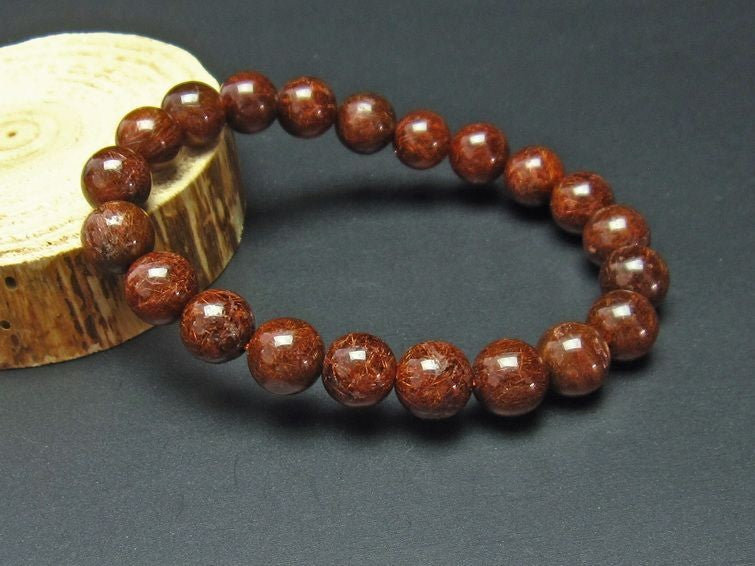 ブロンズルチル ブレスレット 10mm 111-2694