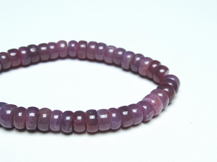 ルビー ブレスレット 8mm 一点物 111-28715