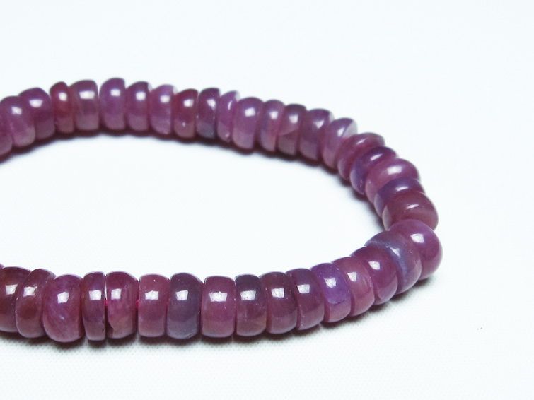 ルビー ブレスレット 8mm 一点物 111-28756