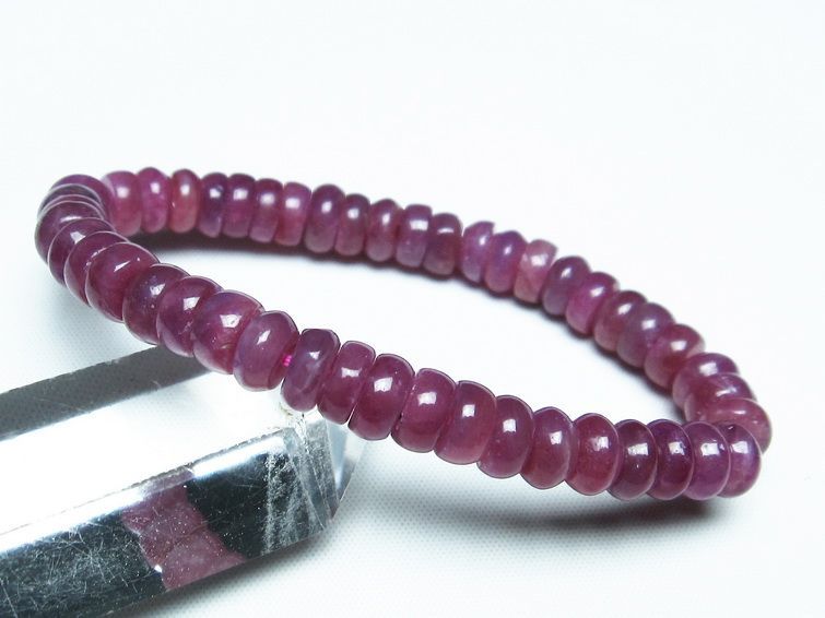 ルビー ブレスレット 8mm 一点物 111-28767