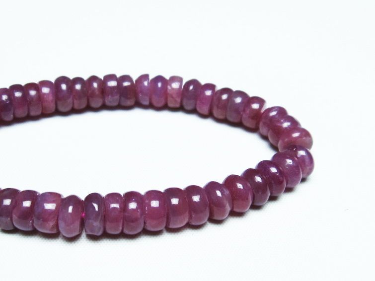 ルビー ブレスレット 8mm 一点物 111-28767