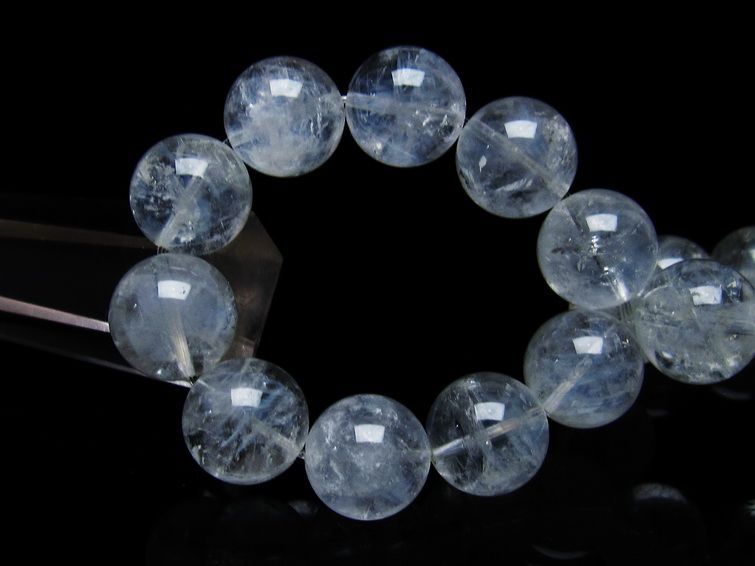 エンジェルラダークォーツ ブレスレット 13mm 一点物 111-30073