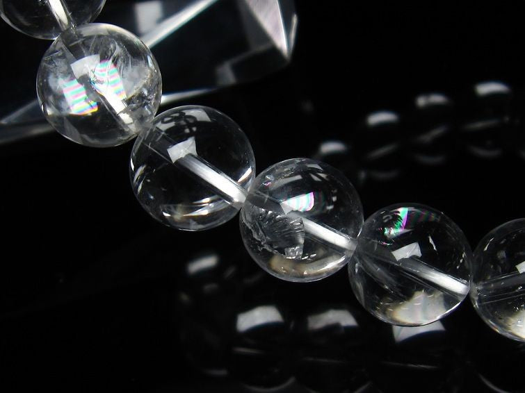 アイリスクォーツ 水晶 ブレスレット 虹入り 12mm 111-3502