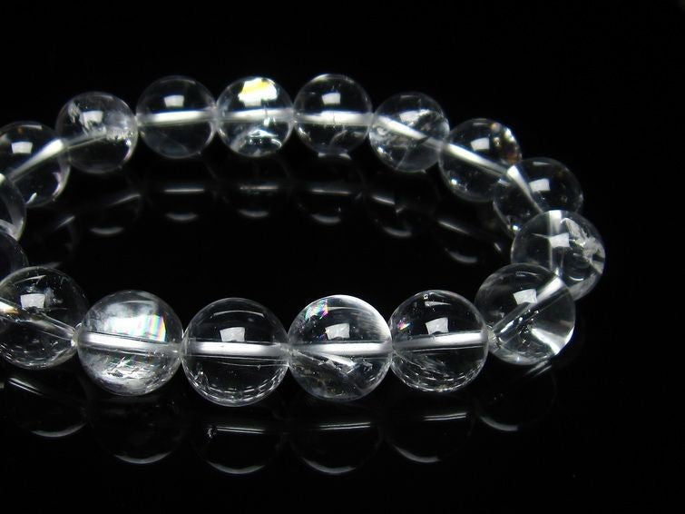 アイリスクォーツ 水晶 ブレスレット 虹入り 12mm 111-3502