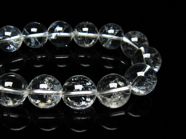 アイリスクォーツ 水晶 ブレスレット 虹入り 15mm 111-3653